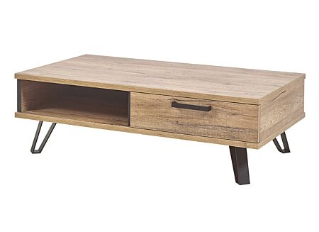 Salontafel Neto bruin met opbergruimte