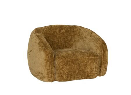 Fauteuil Vola 117x100x76cm - stof - incagold
