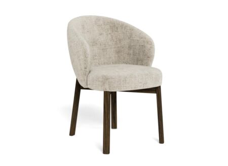 Stoel 55,5x60x80,5cm - stof - beige