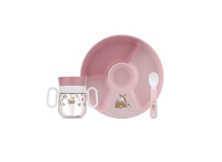 Babyservies set Mio  3-delig - kunststof - fairy garden