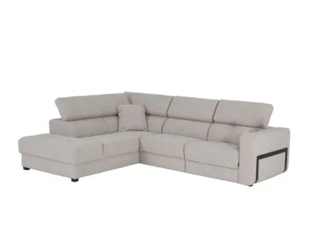 Hoeksalon Rezzo 291x226cm - stof met relax