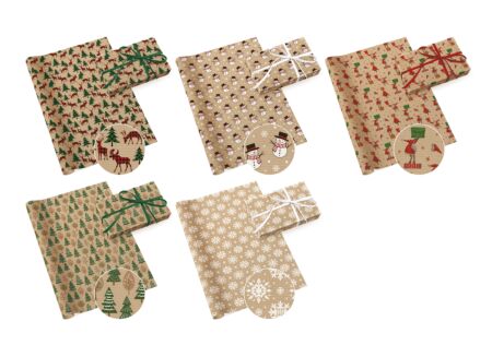 Cadeaupapier Kerst 70x200cm Cadeaupapier Kerst 70x200cm