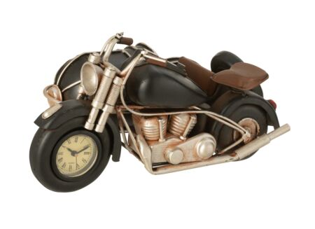 Moto Antiek 26x17,5x12cm - metaal - zwart