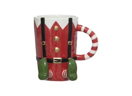 Kerstbeker Kabouter 30cl - dolomiet - rood