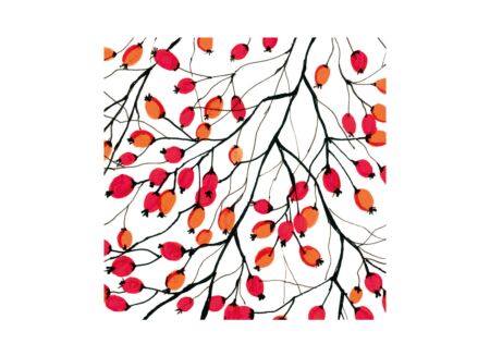 Serviette Aquarell 33x33cm multicolor 20 stuks