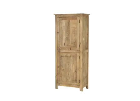 Armoire Quinoa 75x40x178cm - mangue massif - naturel