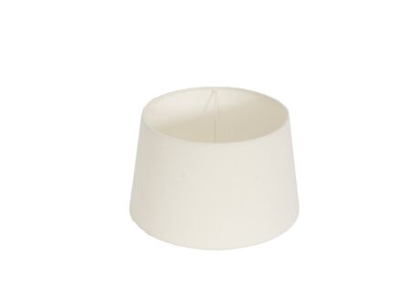 Lampenkap Ø30cm - stof - ivoor