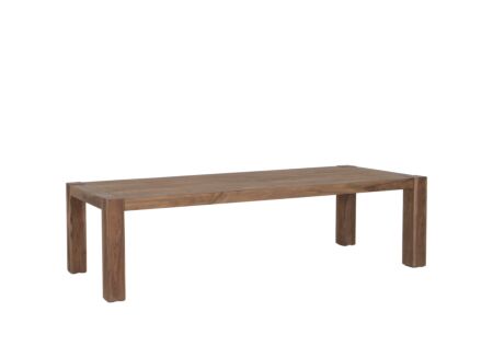 Tafel Carbone 300x110cm - sheesham massief - naturel