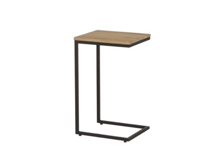 Bijzettafel Touchwood 40x33cm - eik massief - naturel