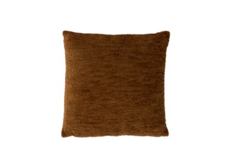 Kussen Esbly 43x43cm - stof - caramel