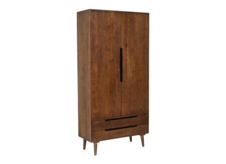Kast Ferrato 100x40x200cm - mango massief - naturel