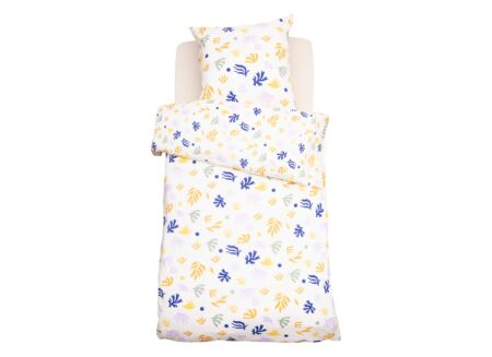 Dekbedovertrek Billie 140x200cm - katoen & polyester - multicolor