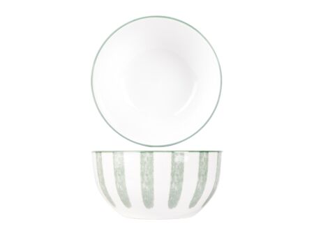Kom Cabana Ø14,3cm - porselein - groen