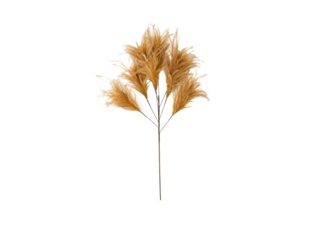 Decoratietak Feathers H95cm - kunststof - lichtbruin