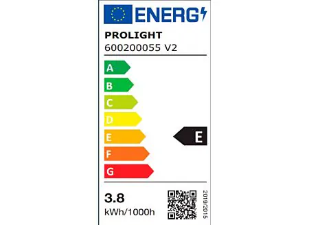 Energielabel - LED-lamp Kaars 4W E14