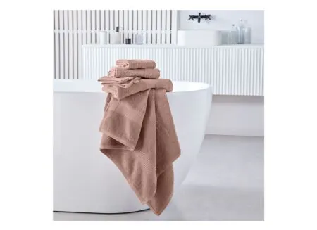 Setfoto - Badlaken Essential 70x130cm rose des sables