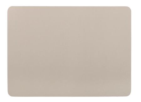 Placemat Togo 45x33cm - lederlook - taupe