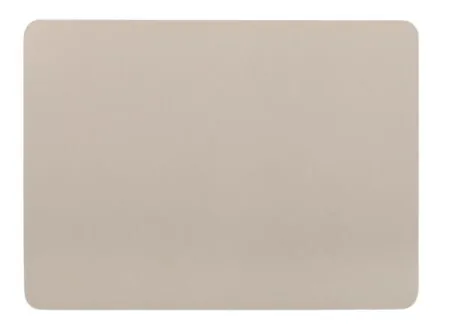 Placemat Togo 45x33cm - lederlook - taupe