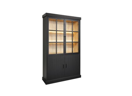 Vitrinekast Raphael 122cm - melamine - NOX