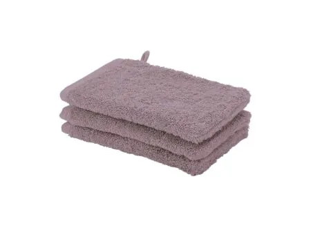 Gant de toilette London 16x22cm malva - Gant de toilette London 16x22cm malva