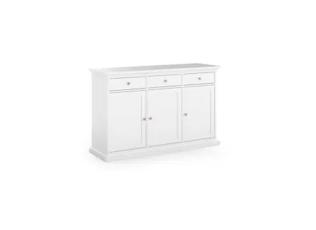 Dressoir Paris 144cm - vezelplaat - wit
