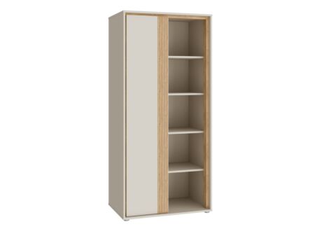 Opbergkast Wexlin 76x50x165cm - decor - sand & mauvella oak