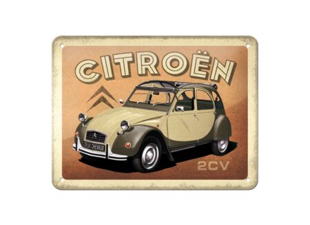 Plakkaat 15x20cm Citroën