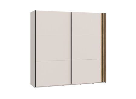 Schuifdeurkast Waikato 220cm - decor - mauvella eik/zand