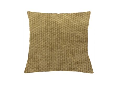 Kussen Sanremo 45x45cm - stof - mustard