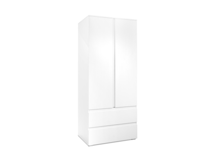 Kleerkast Image 80cm - decor - wit