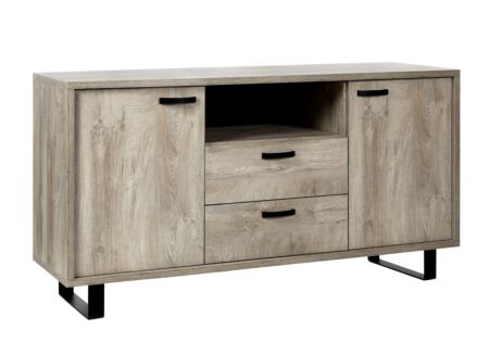 Dressoir Como 2 170cm - melamine - humus eik
