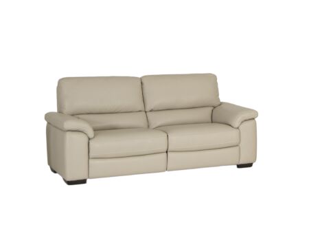 Zetel Aventi 2,5-zit - leder - grijs