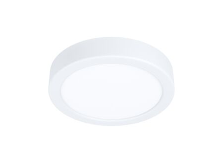 Plafondlamp Fueva 5 Ø16cm 10,5W LED staal wit