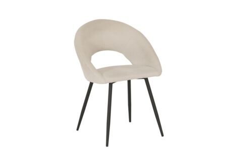Stoel Imago 57,5x54,8x82.5cm - stof - beige