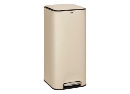 Pedaalemmer Delta 30L - staal - beige