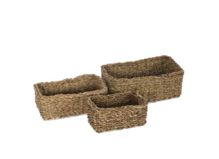 Opbergmand Loaf 32x20x12cm set van 3