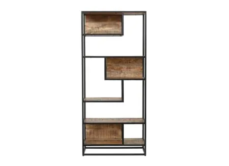 Aperçu - Étagère Trailer 80x35x180cm - manguier massif - marron