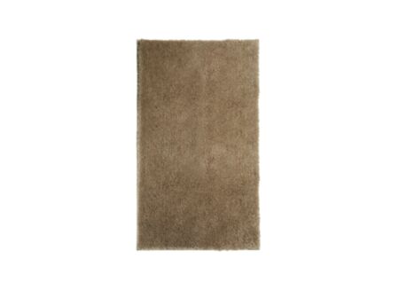 Badmat Jaro 70x120cm - polyacryl - mokka met antislip