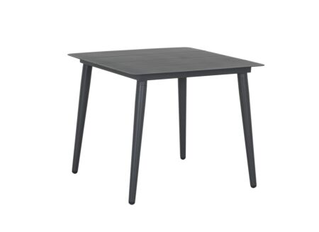 Tuintafel Shore 90x90cm aluminium antraciet