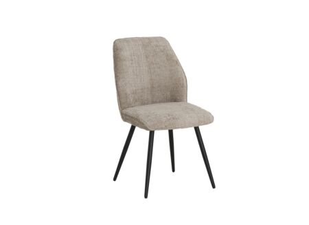 Stoel ST2418  51x64x89cm - stof - beige