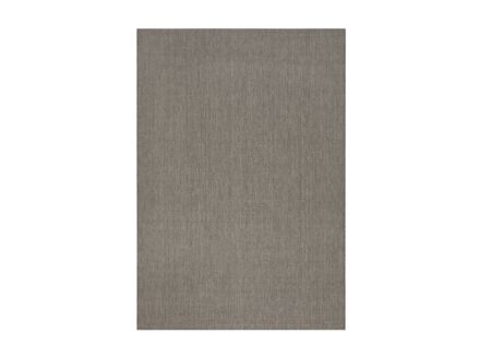 Tapijt Flora 200x290cm - polypropyleen - donkergrijs