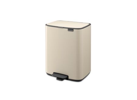 Pedaalemmer Bo Brabantia 12L - soft beige
