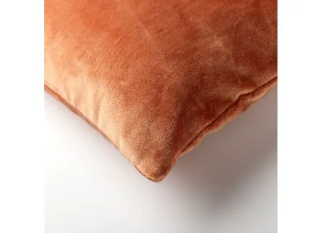 Detail - Coussin Celeste 45x45cm - viscose - potters clay