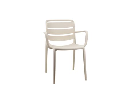 Tuinstoel Matta 60x55x81cm - polypropyleen - beige