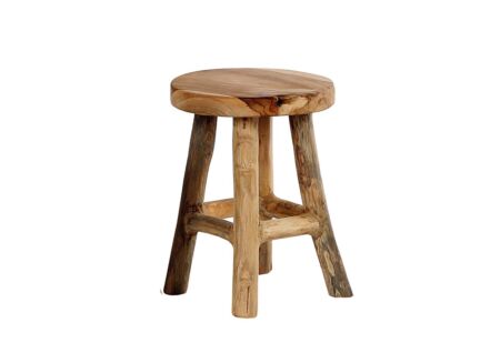 Plantenkrukje Teak H27cm