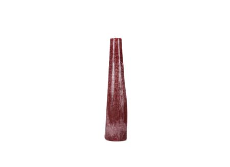 Kaars Twig H40cm - paraffine - bordeaux