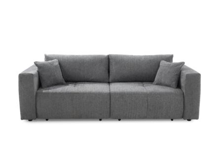 Zetel Relax Bigsofa 4-zit - stof - chenil middengrijs