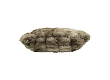 Overzichtsfoto - Kussen Ribbed Bear 45x45cm - stof - bruin