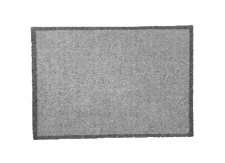 Deurmat Eco-clean 90x67cm polyamide lichtgrijs