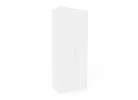 Opbergkast Ghost 79cm - decor - wit